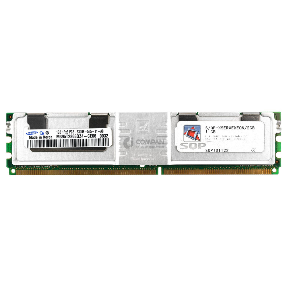M395T2863QZ4-CE66 SAMSUNG MEMORY 1GB 1RX8 PC2 5300F DDR2